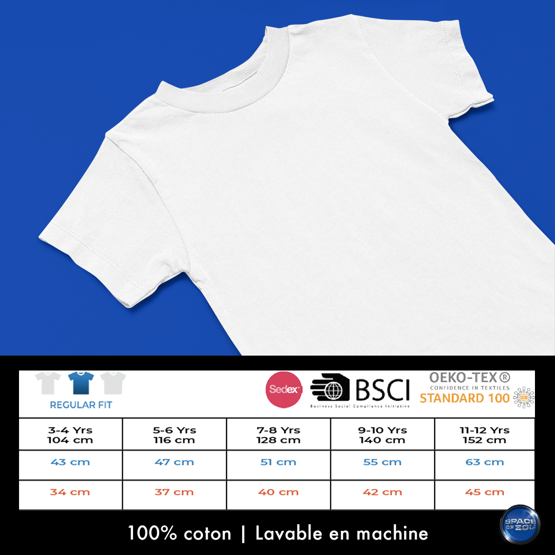 T-SHIRT PERSONNALISÉ ENFANT