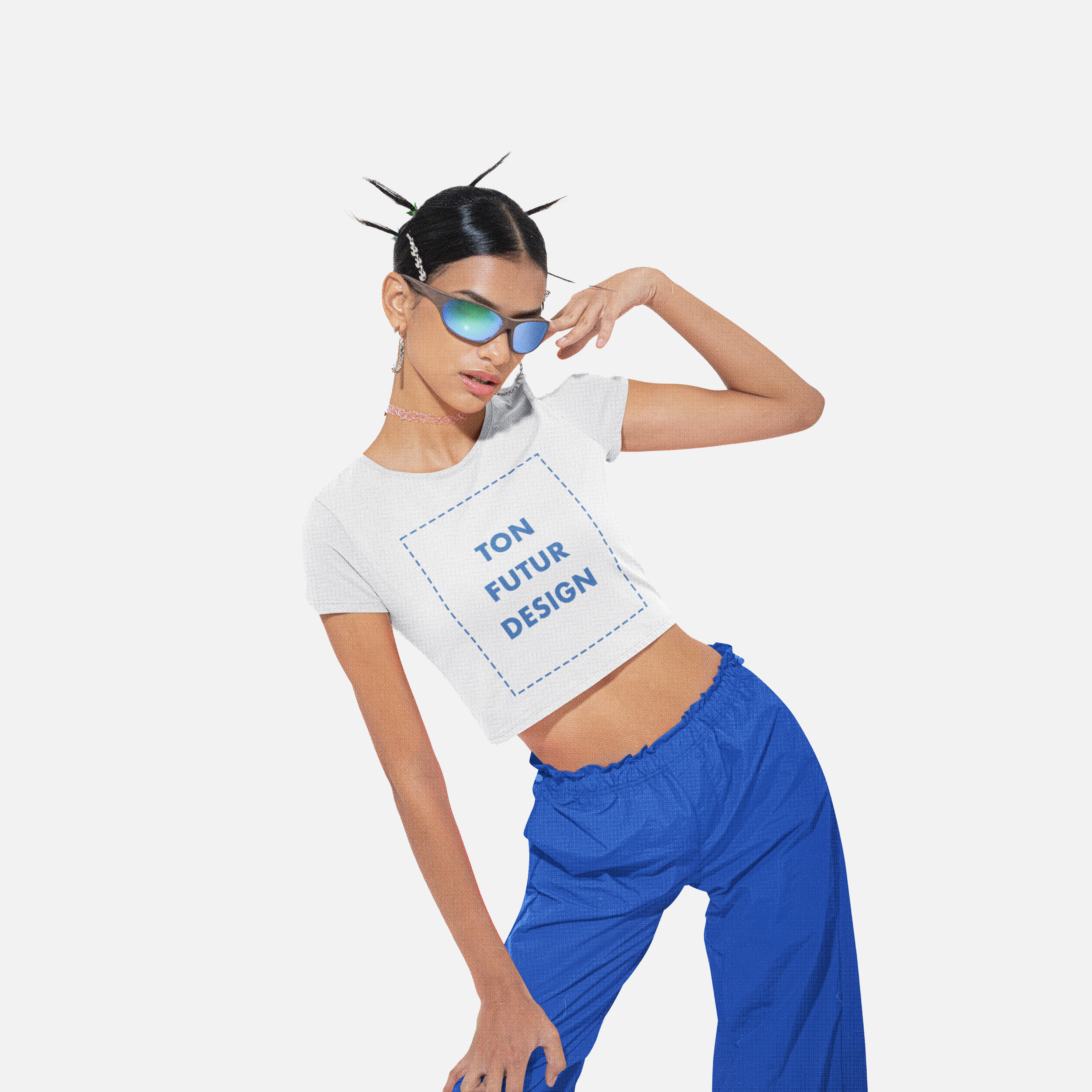 personalised crop top