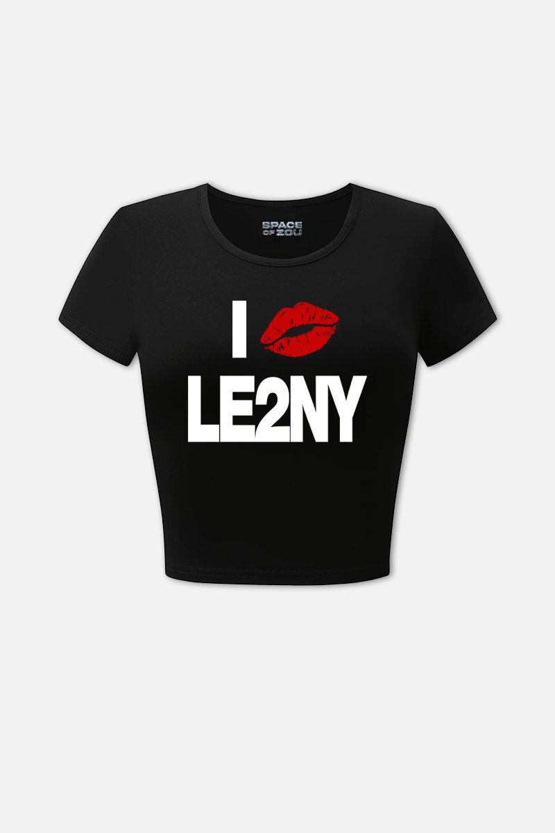 T-SHIRT I KISS LE2NY