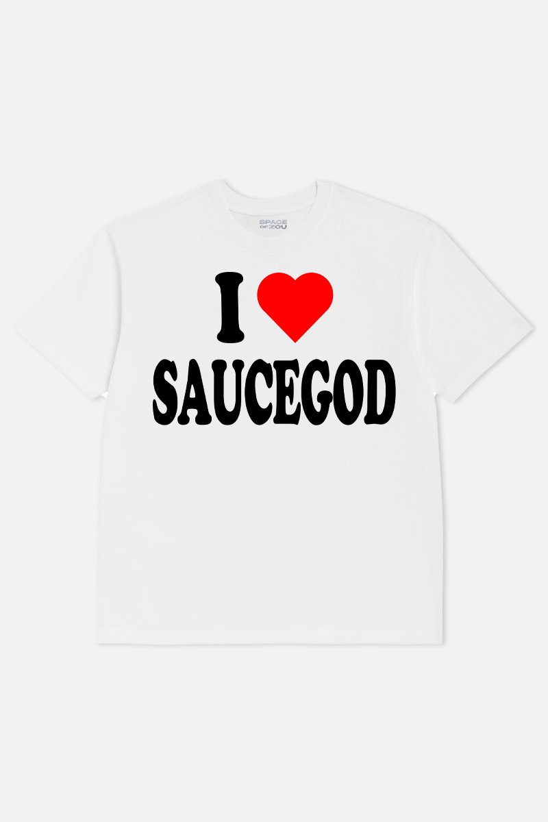 T-SHIRT I LOVE SAUCEGOD