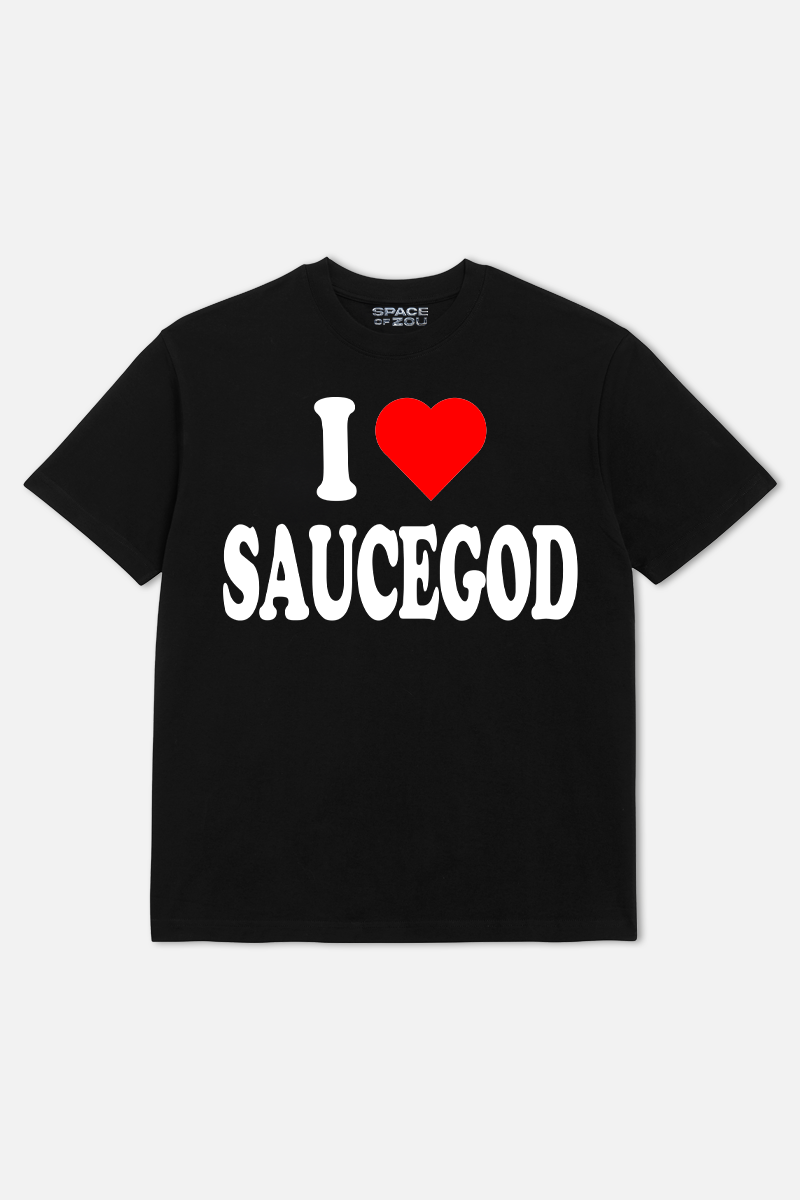 T-SHIRT I LOVE SAUCEGOD
