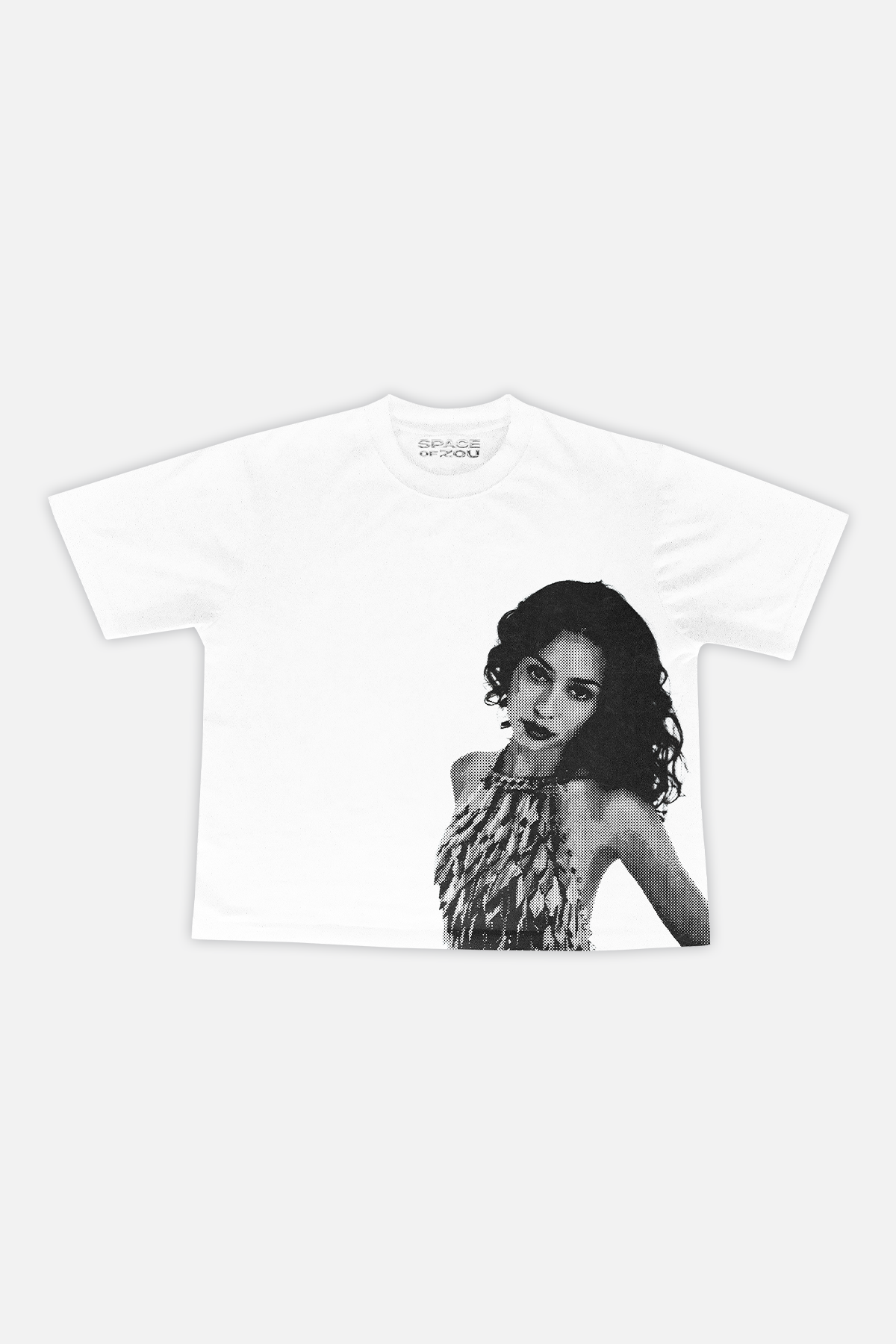 T-SHIRT BOXY HALFTONE PERSONNALISÉ
